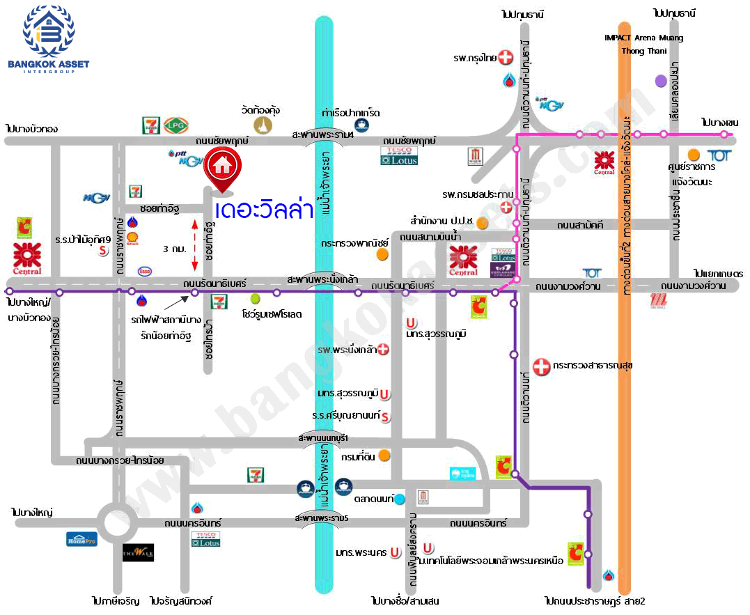 บ้านมือสองตกแต่งใหม่ โครงการ เดอะวิลล่า ราชพฤกษ์-ท่าอิฐ แบรนด์ Property Perfect เดินทางสะดวก เนื้อที่ 35.8 ตร.ว. ฟังก์ชัน 3 ห้องนอน 2 ห้องน้ำ จอดรถได้ 2 คัน บนทำเลเชื่อมต่อทั้ง ถ.รัตนาธิเบศร์ และถ.ราชพฤกษ์ และเพียง 10 นาทีถึงรถไฟฟ้า "สถานีบางรักน้อยท่าอิฐ"